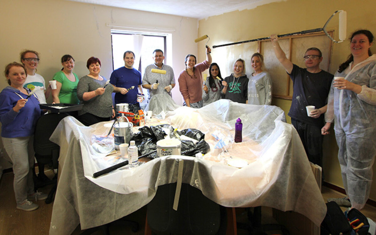 painting team