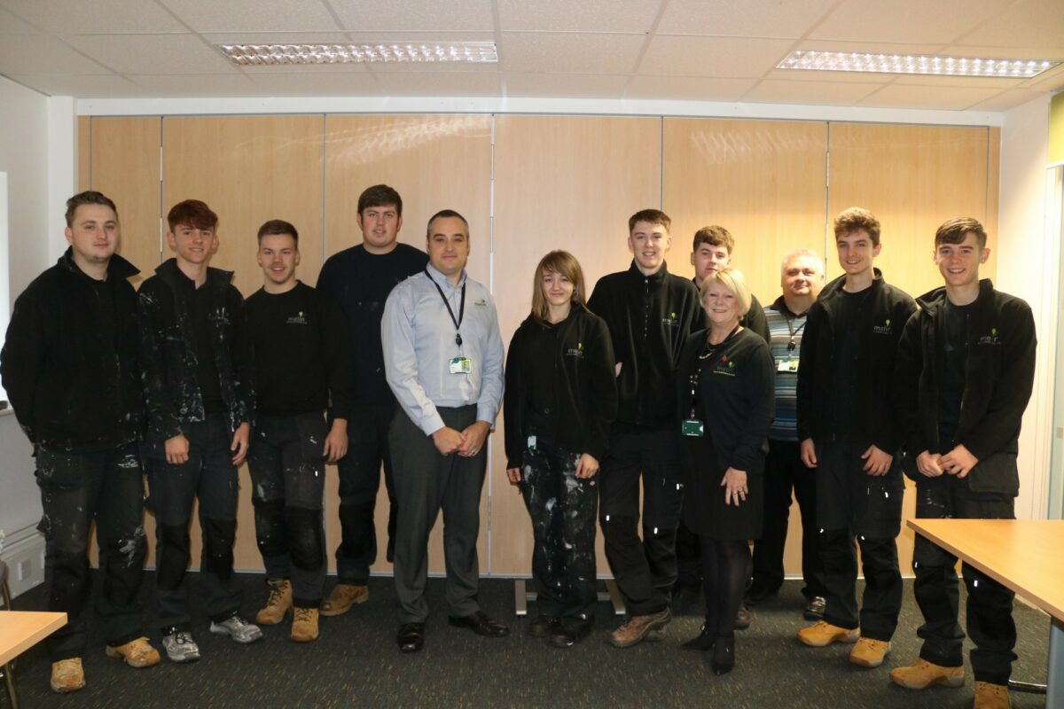 Our new apprentices