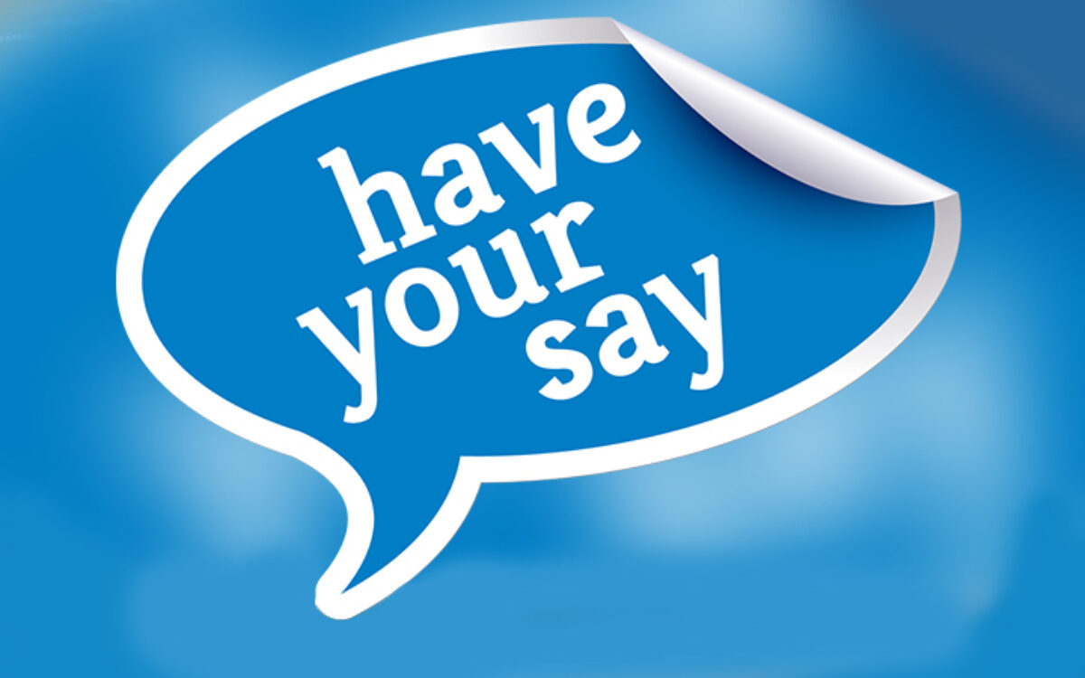 have your say
