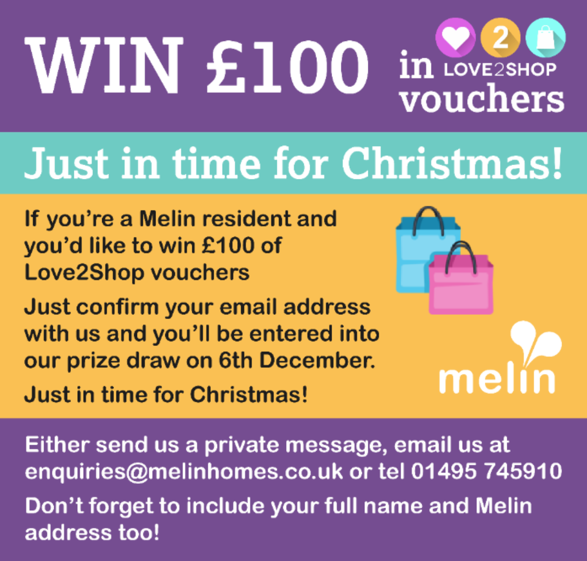 Enillwch £100 mewn pryd at y Nadolig!