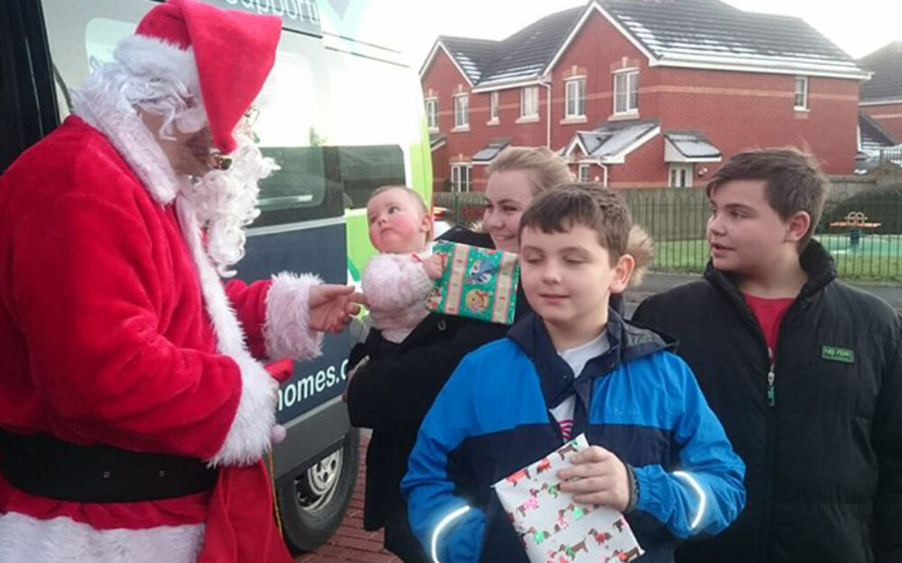 Spreading Christmas cheer