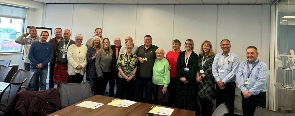Residents from Melin and Newport City Homes meet