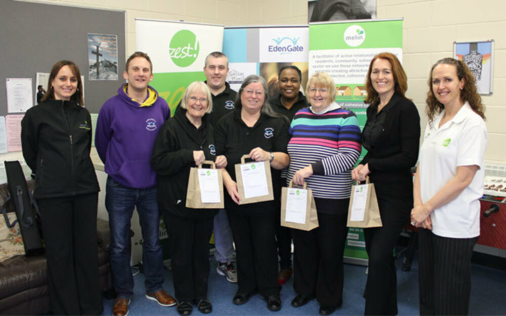 Paula Kennedy meets dedicated volunteers