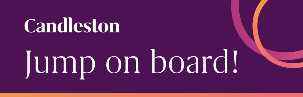 Candleston logo – Jump on board