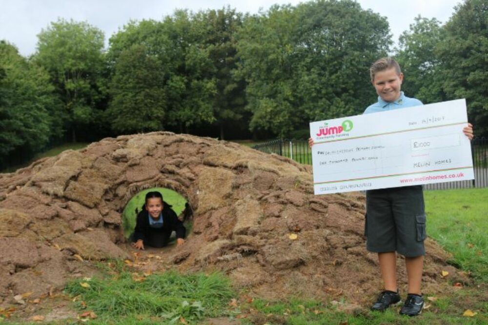 teletubby style tunnels