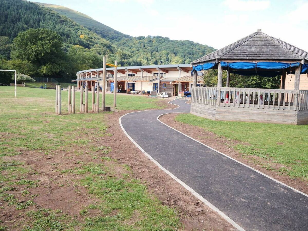Picture of the new pathway