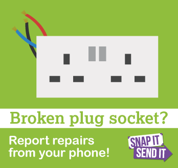 Snap it send it broken plug
