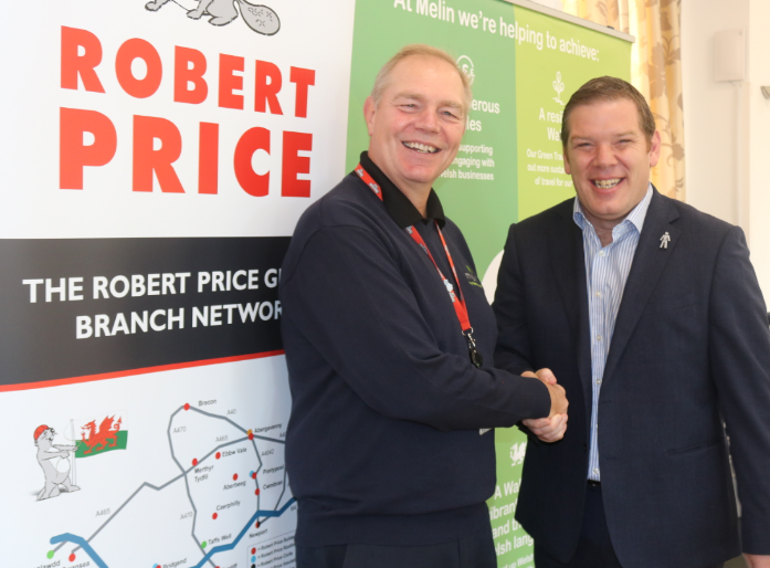 Partnership between Robert Price and Melin Homes